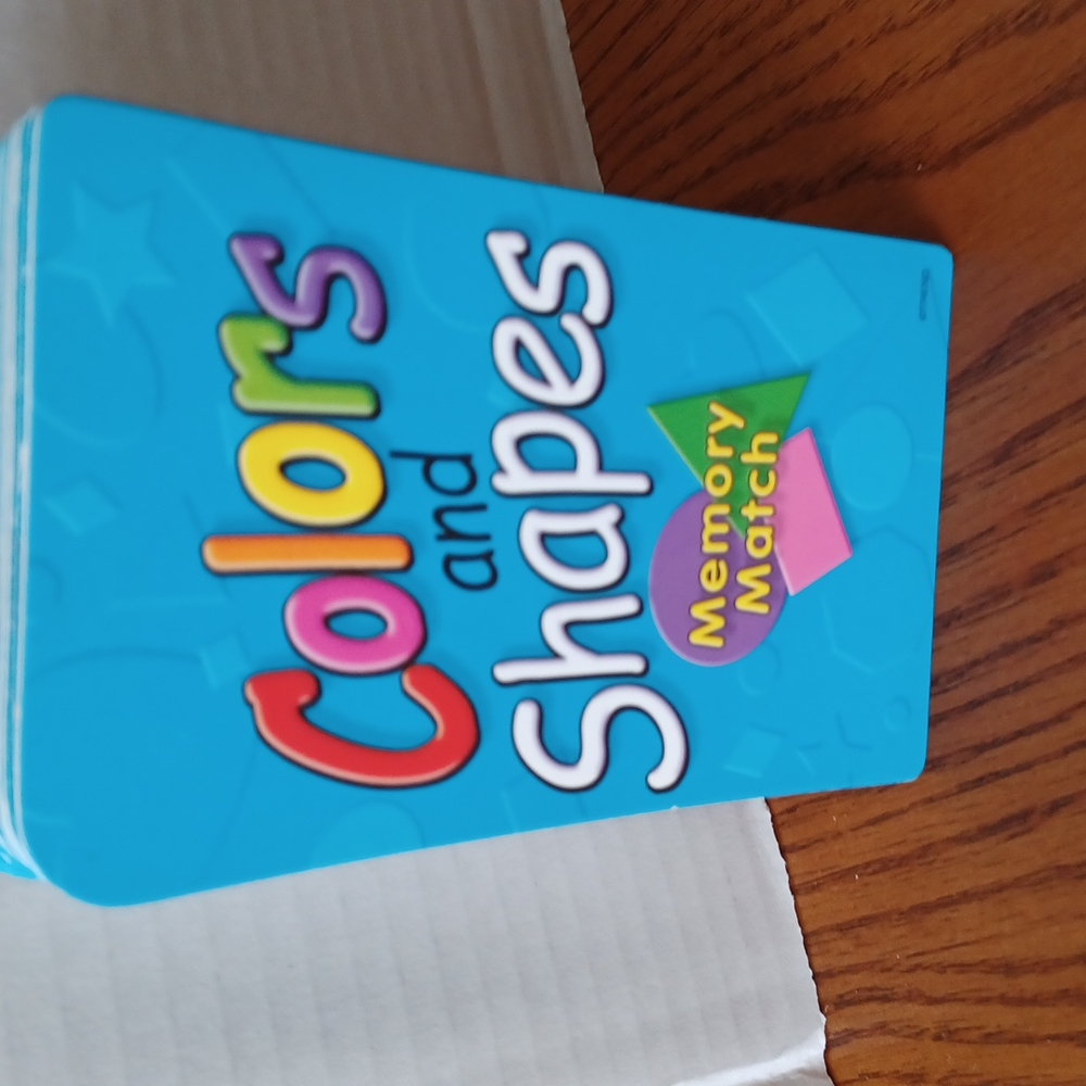 Color & Shapes card game